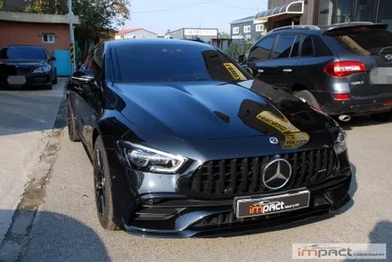 수원 랩핑 벤츠 AMG GT43 올블랙만의 강렬한 분위기로 존재감UP! / 수원시 권선구 고색동