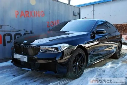 광교 수원 랩핑 고광택 블랙유광 필름으로 BMW6GT 630d 올블랙 스타일 완성! / 수원시 권선구 고색동
