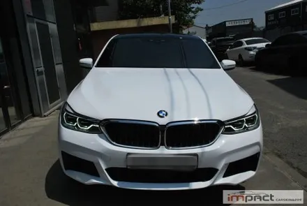 동탄 수원 랩핑 BMW6시리즈 6gt 화이트 전체 래핑 잘하는곳! / 수원시 권선구 고색동