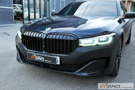 수원 랩핑샵 임팩트 BMW7시리즈 전체 크롬죽이기 래핑 잘하는곳! / 수원시 권선구 고색동