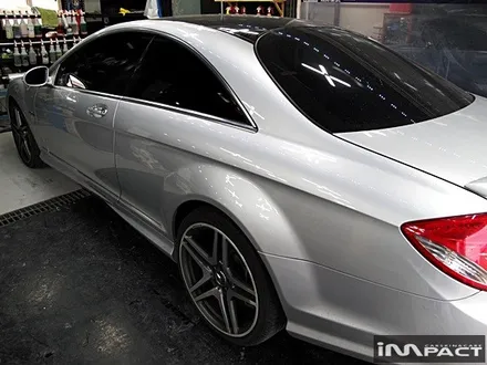 수원랩핑 벤츠CL63 AMG 메탈릭그레이유광 전체시공 by.수원임팩트 / 수원시 권선구 고색동