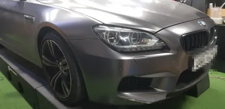 [수원/랩핑] BMW M6 사틴그레이 전체랩핑 필름제거 / 수원시 권선구 고색동