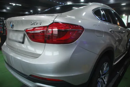 [수원/랩핑] BMW X6 에이버리 화이트유광 전체랩핑 / 수원, 광교, 화성, 동탄