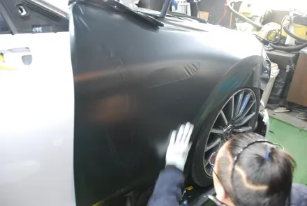 [수원/랩핑] 벤츠AMG GT 사틴블랙락그레이메탈릭 전체랩핑 / 수원, 광교, 화성, 동탄