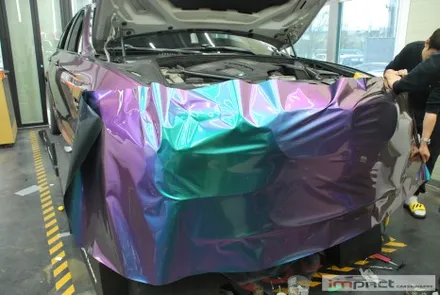 [수원/랩핑] bmw5 f10 고광택 카멜레온랩핑은 바로 이런것! / 수원, 광교, 화성, 동탄