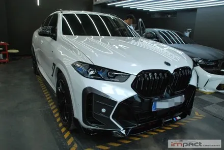 수원 고광택 랩핑 BMW X6 코치라인 데칼랩핑으로 포인트 주기 / 수원시 권선구 고색동