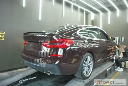 동탄 수원 랩핑 BMW6시리즈 6gt 화이트 전체 래핑 잘하는곳! / 수원시 권선구 고색동