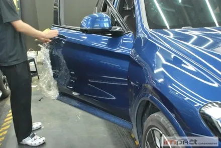수원 랩핑 BMW iX3 유광 PPF 제거부터 재시공까지 임팩트에서 ~! / 수원시 권선구 고색동