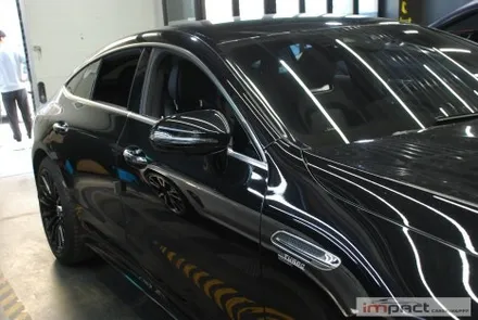 수원 랩핑 벤츠 AMG GT43 올블랙만의 강렬한 분위기로 존재감UP! / 수원시 권선구 고색동