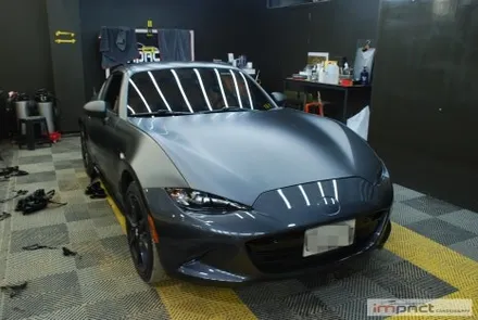 수원 PPF 마쯔다 MX-5 무광 PPF로 매트한 감성과 도장 보호효과~! / 수원시 권선구 고색동