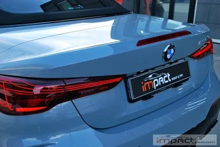 분당 수원 광교PPF 신형 BMW M440i 컨버터블 전체ppf 고퀄리티 시공은 임팩트! / 수원시 권선구 고색동