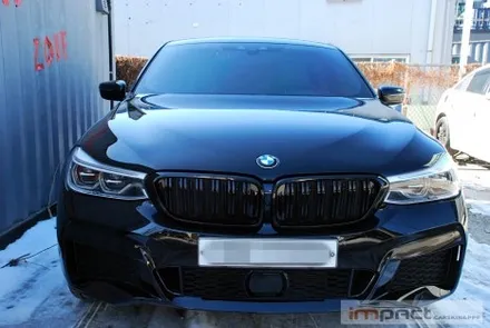 광교 수원 랩핑 고광택 블랙유광 필름으로 BMW6GT 630d 올블랙 스타일 완성! / 수원시 권선구 고색동