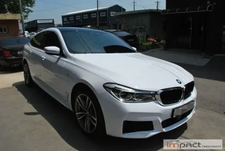 동탄 수원 랩핑 BMW6시리즈 6gt 화이트 전체 래핑 잘하는곳! / 수원시 권선구 고색동