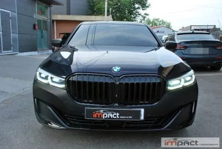 수원 랩핑샵 임팩트 BMW7시리즈 전체 크롬죽이기 래핑 잘하는곳! / 수원시 권선구 고색동