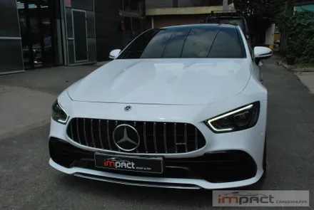 수원 고광택랩핑,ppf전문 임팩트 벤츠amg gt43 고광택 화이트 전체시공 / 수원시 권선구 고색동