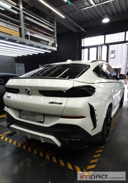 수원 고광택 랩핑 BMW X6 코치라인 데칼랩핑으로 포인트 주기 / 수원시 권선구 고색동