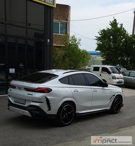 수원 고광택 랩핑 BMW X6 코치라인 데칼랩핑으로 포인트 주기 / 수원시 권선구 고색동