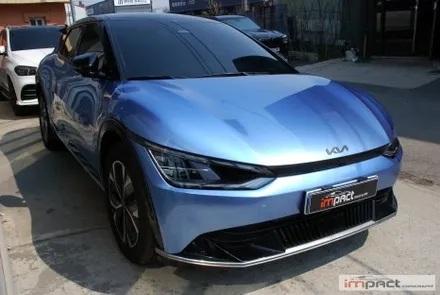 화성 수원 랩핑 KIA EV6 미스트 블루 랩핑&투톤 디자인으로 존재감up!! / 수원시 권선구 고색동
