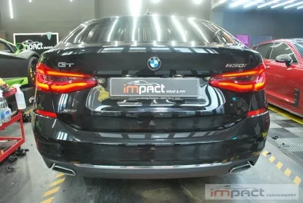 수원 랩핑샵 임팩트 BMW 630i 6GT 전체 크롬죽이기, 실내카본랩핑 / 수원시 권선구 고색동