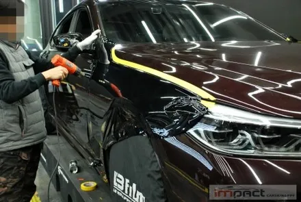 광교 수원 랩핑 고광택 블랙유광 필름으로 BMW6GT 630d 올블랙 스타일 완성! / 수원시 권선구 고색동