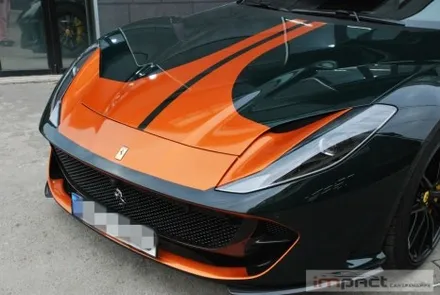 강남/성남/수원랩핑 슈퍼카전문 임팩트 페라리812GTS 포인트데칼,PPF재시공 / 수원시 권선구 고색동