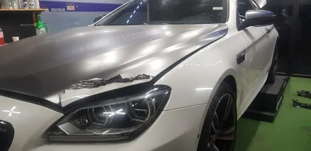 [수원/랩핑] BMW M6 사틴그레이 전체랩핑 필름제거 / 수원시 권선구 고색동