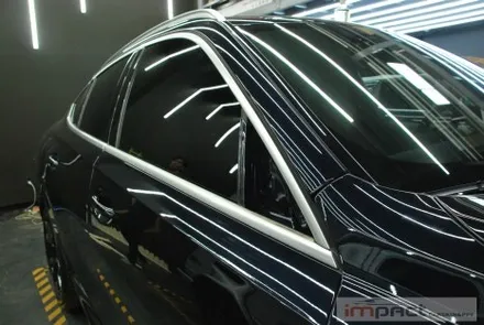광교 수원 성남 랩핑 임팩트 BMW X6 그릴교환,윈도우몰딩 크롬죽이기 / 수원시 권선구 고색동