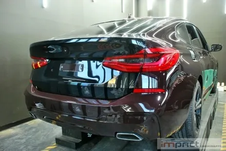 광교 수원 랩핑 고광택 블랙유광 필름으로 BMW6GT 630d 올블랙 스타일 완성! / 수원시 권선구 고색동