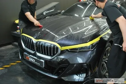 수원 PPF 비용이 부담된다면? BMW5 가성비 좋은 프론트PPF가 대세! / 수원시 권선구 고색동