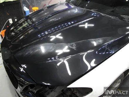 수원루프스킨 BMW528i 사고부위 랩핑 재시공 by.임팩트 / 수원시 권선구 고색동