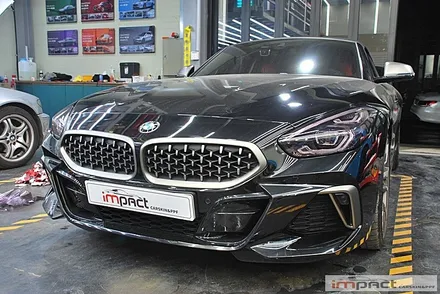 BMW Z4 라이트필름시공후 스톤 칩 보호도 일석이조~! / 수원, 광교, 화성, 동탄
