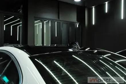 수원 루프스킨 BMW5시리즈 블랙유광 랩핑 재시공 / 수원시 권선구 고색동