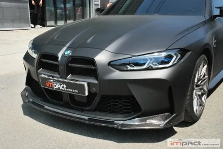 분당 용인 수원 랩핑 BMW M4(G82)무광 검정 매트 블랙 래핑 / 수원시 권선구 고색동