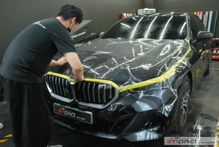 수원 PPF 비용이 부담된다면? BMW5 가성비 좋은 프론트PPF가 대세! / 수원시 권선구 고색동