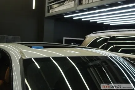 수원 랩핑 BMW 3시리즈 320i MSP 3M 블랙유광 루프스킨 재시공 / 수원시 권선구 고색동