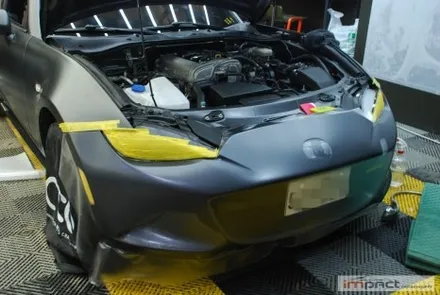 수원 PPF 마쯔다 MX-5 무광 PPF로 매트한 감성과 도장 보호효과~! / 수원시 권선구 고색동