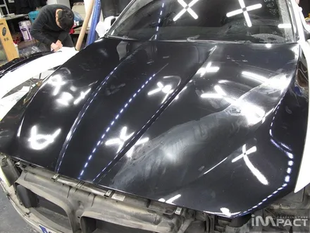 수원루프스킨 BMW528i 사고부위 랩핑 재시공 by.임팩트 / 수원시 권선구 고색동