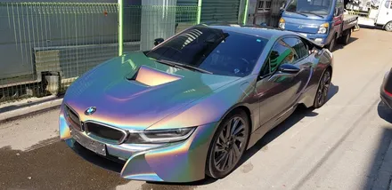 [수원/랩핑]BMW i8 싸이키델릭 전체랩핑 / 수원시 권선구 고색동