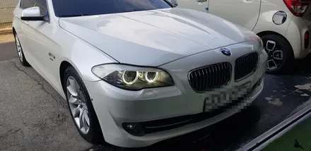 [수원/랩핑]BMW5 사고랩핑 화이트펄 부분랩핑 / 수원시 권선구 고색동