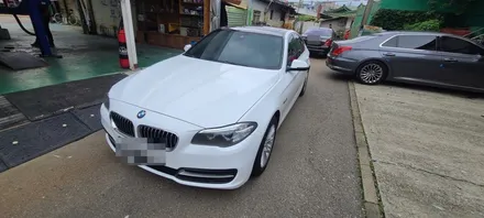 [수원/랩핑] BMW5 F10 화이트유광 전체랩핑 / 수원, 광교, 화성, 동탄