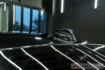 동탄/수원 랩핑샵 BMW 5시리즈 블랙유광 루프스킨 재시공 / 수원시 권선구 고색동