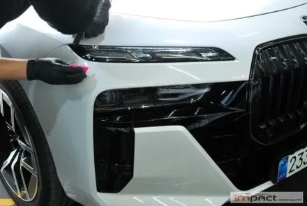 수원 부분 PPF 추천 ! BMW I7 헤드라이트PPF 무조건 하세요 ! / 수원시 권선구 고색동