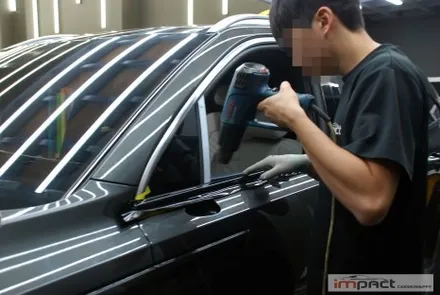 수원 랩핑 MQ4 기아 쏘렌토 신차 출고 후 전체 크롬죽이기로 스타일업! / 수원시 권선구 고색동