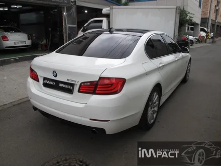 [수원/랩핑] BMW5시리즈 아이보리화이트 전체시공 / 수원시 권선구 고색동