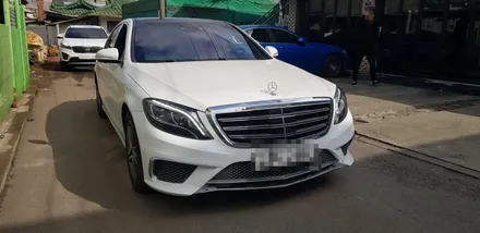[수원/랩핑] 벤츠S클래스 W222 전체랩핑 이후 부분랩핑 / 수원시 권선구 고색동