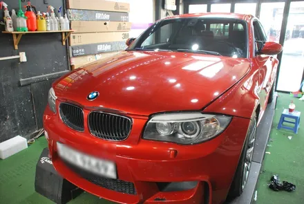 [수원/랩핑] BMW 1M 크레용랩핑 완변변신~! / 수원, 광교, 화성, 동탄