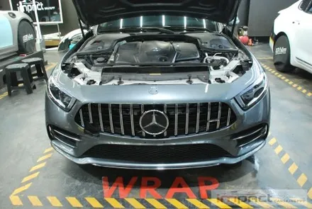 수원 랩핑 벤츠cls400d 앞범퍼ppf 부분ppf시공 맛집! / 수원, 광교, 화성, 동탄