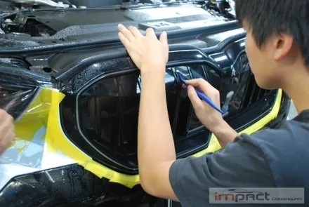 수원 고광택랩핑 신형 BMW5 사이드미러,그릴크롬죽이기,라이트ppf시공 / 수원시 권선구 고색동