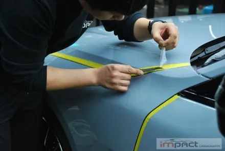 분당 수원 광교PPF 신형 BMW M440i 컨버터블 전체ppf 고퀄리티 시공은 임팩트! / 수원시 권선구 고색동