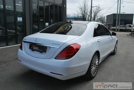 수원 임팩트 랩핑 고광택전문 벤츠s클래스 s350 제거후 전체랩핑 완료 / 수원시 권선구 고색동